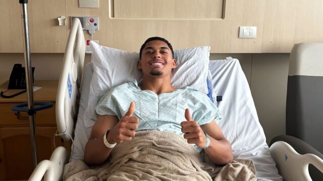 Claudinho passa por cirurgia no joelho esquerdo e inicia recuperação