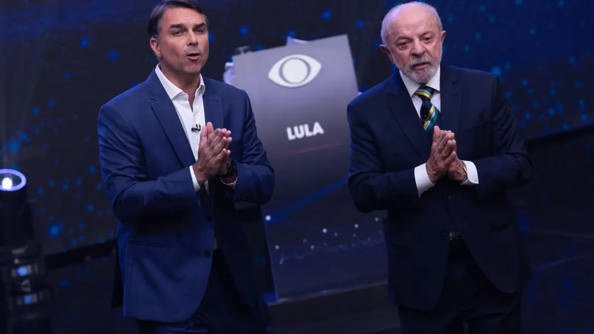 Confira as regras do debate entre Lula e Flávio Bolsonaro na Globo na sexta-feira (23)