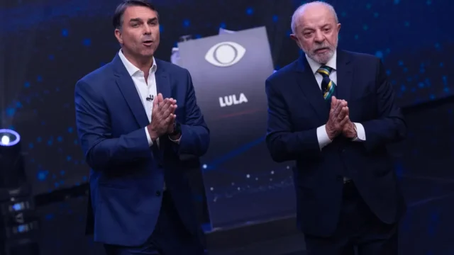 Confira as regras do debate entre Lula e Flávio Bolsonaro na Globo na sexta-feira (23)