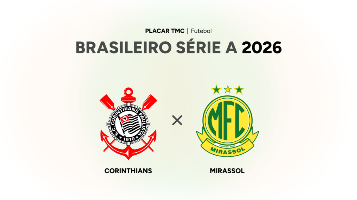 Corinthians x Mirassol: onde assistir ao vivo e horário