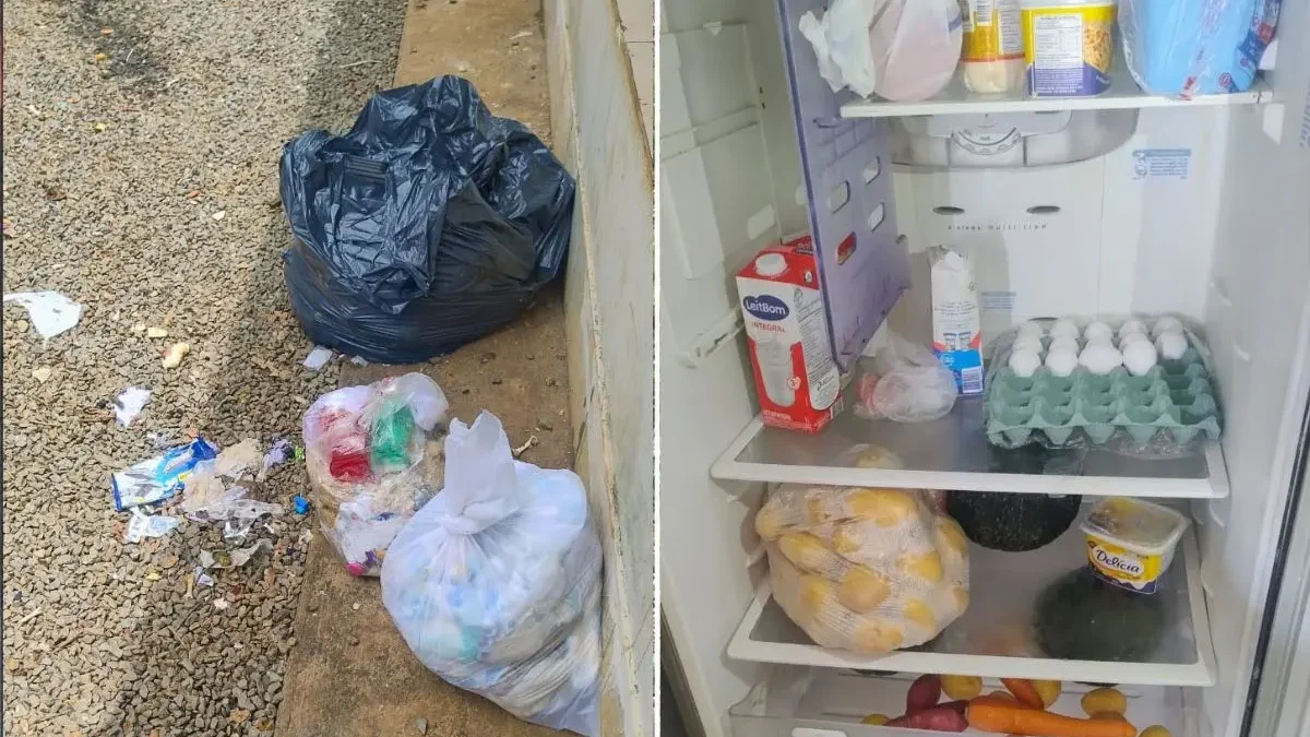 Creche clandestina em Aparecida tinha sujeira, comida estragada e 30 crianças nela