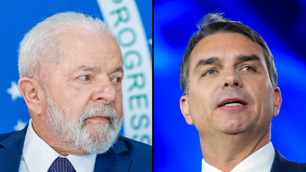 Datafolha: Lula tem 42%, e Flávio Bolsonaro, 38% no primeiro turno