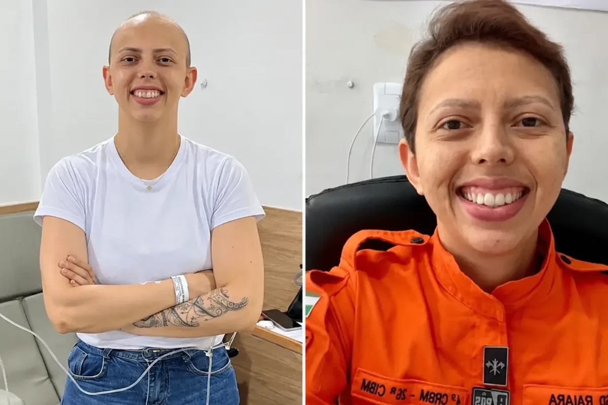 ‘Desistir nunca foi uma opção’: bombeira venceu formação militar em Goiânia durante tratamento contra câncer de mama