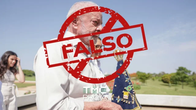É falso que Nossa Senhora Aparecida foi ofendida por religiosos, como disse Lula