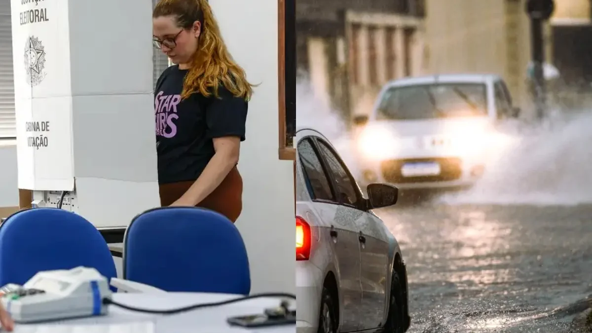 Eleitores de Goiás podem enfrentar chuva forte neste domingo, dia de votação; veja previsão