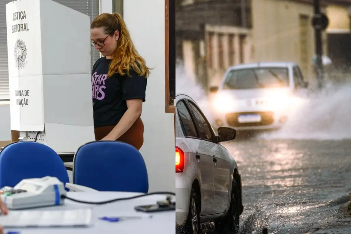 Eleitores de Goiás podem enfrentar chuva forte neste domingo, dia de votação; veja previsão