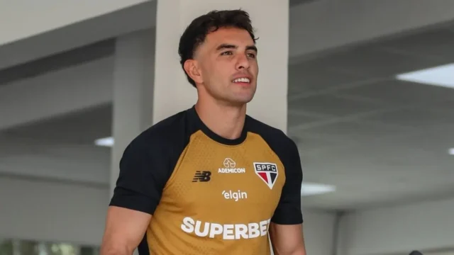 Enzo Díaz fica fora do São Paulo e mira retorno em 2027
