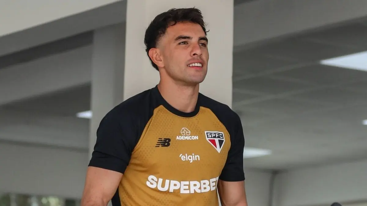 Enzo Díaz fica fora do São Paulo e mira retorno em 2027