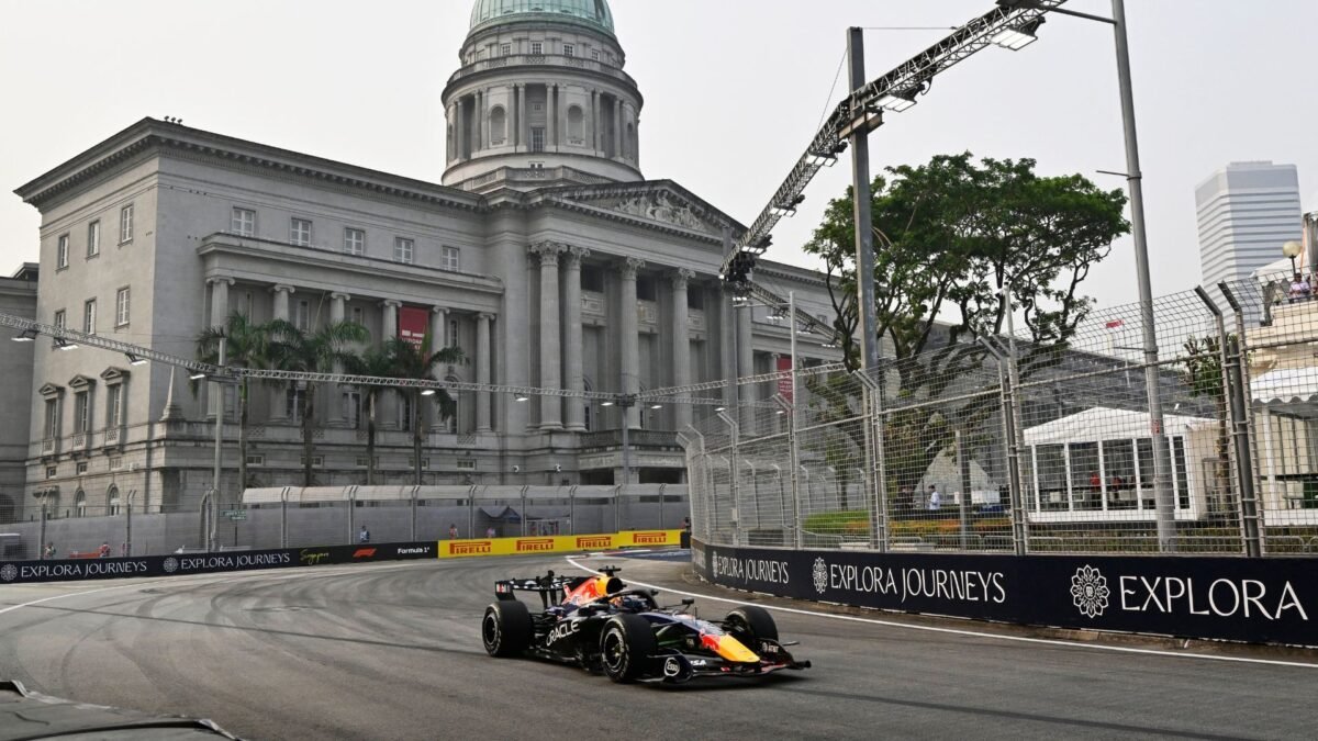 F1: Verstappen faz a pole da Sprint em Singapura; Bortoleto larga em 14º