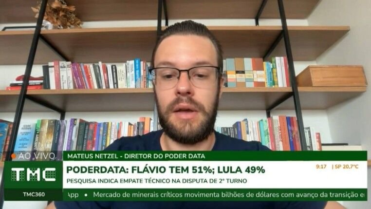feed-image-1791902997 ‘A vitória vai ser na margem de indecisos’, diz diretor da Poderdata sobre eleições