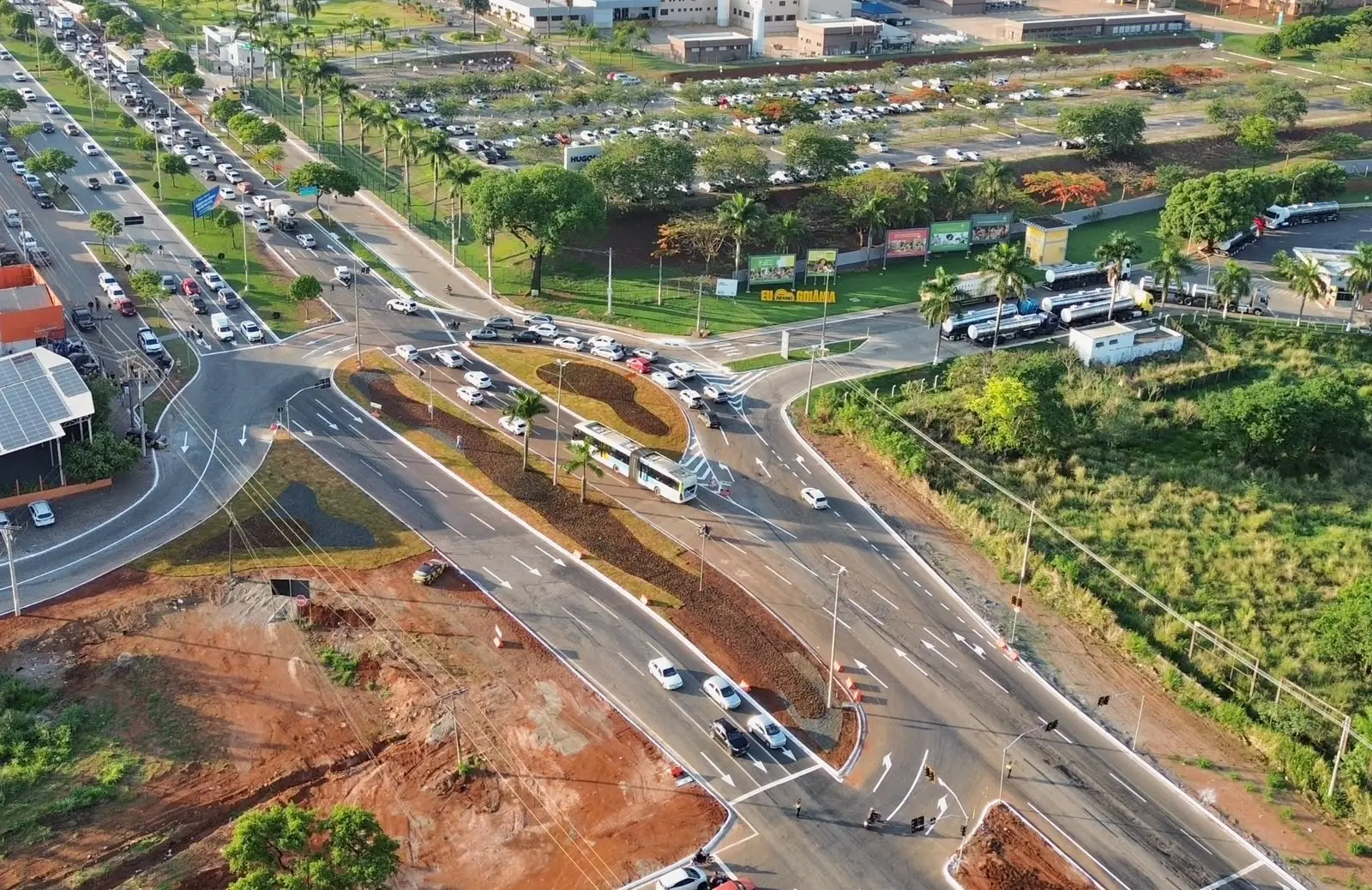 feed-image-1791904390 Prefeitura finaliza reconfiguração viária na GO-070 e destrava trânsito na Região Noroeste de Goiânia