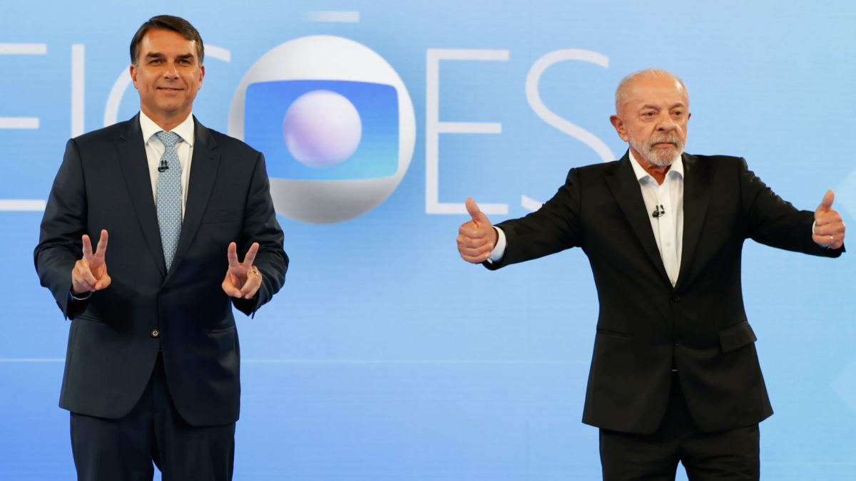 Flávio chama Lula de ‘nove dedos’, ouve ‘miliciano’ e pede desculpas no último debate