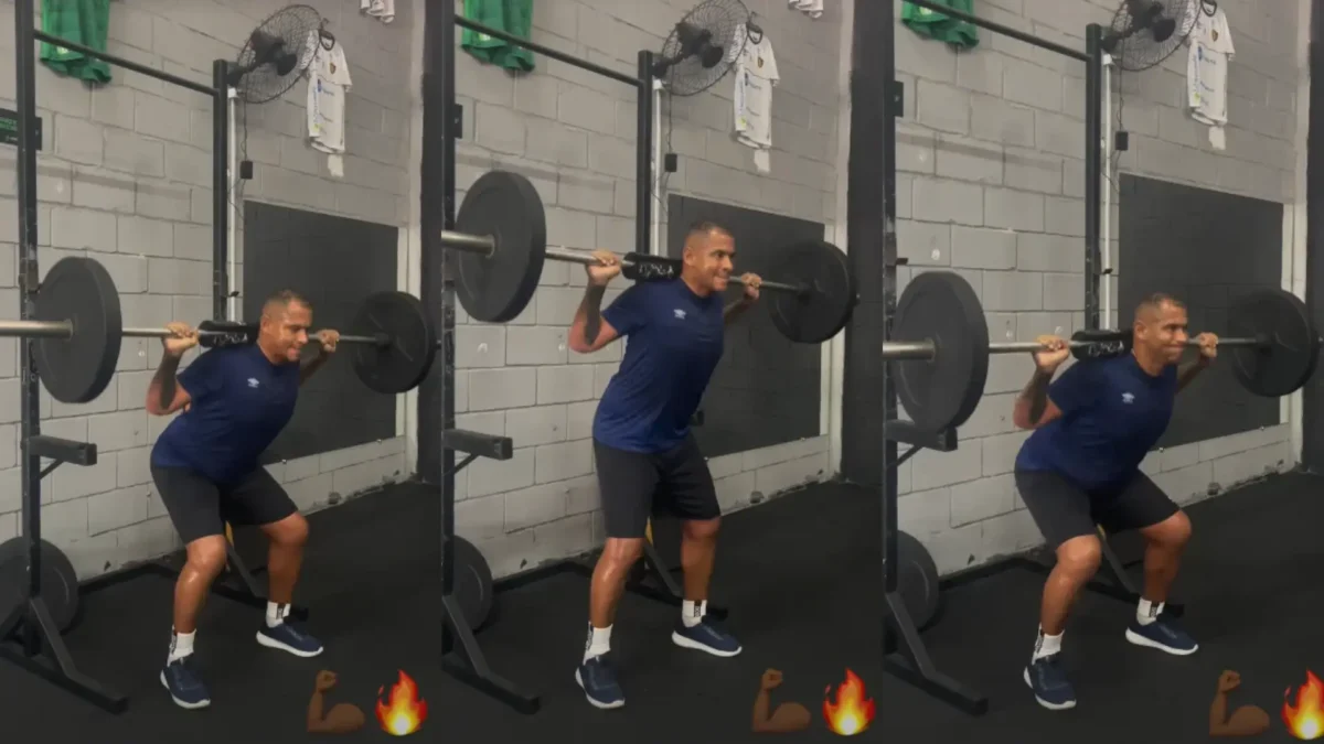 Foco no shape? Walter posta vídeo de preparação para Série C do Goianão