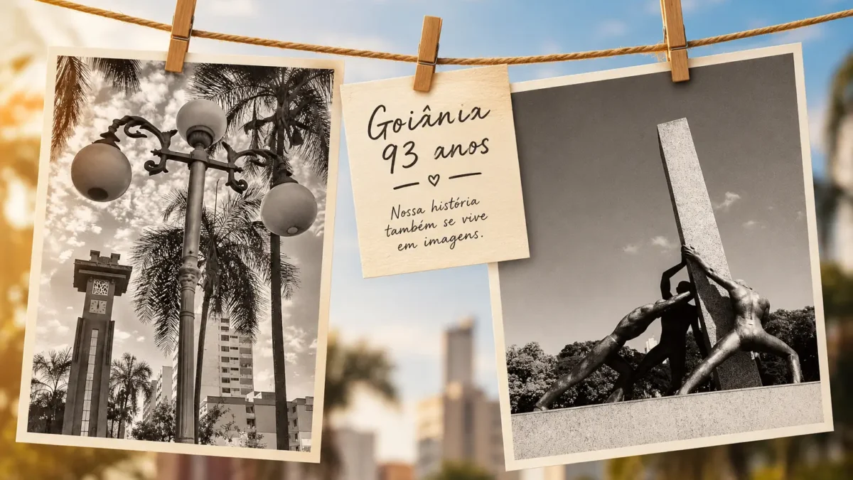 Goiânia ganha exposição a céu aberto com 42 fotos que retratam a capital