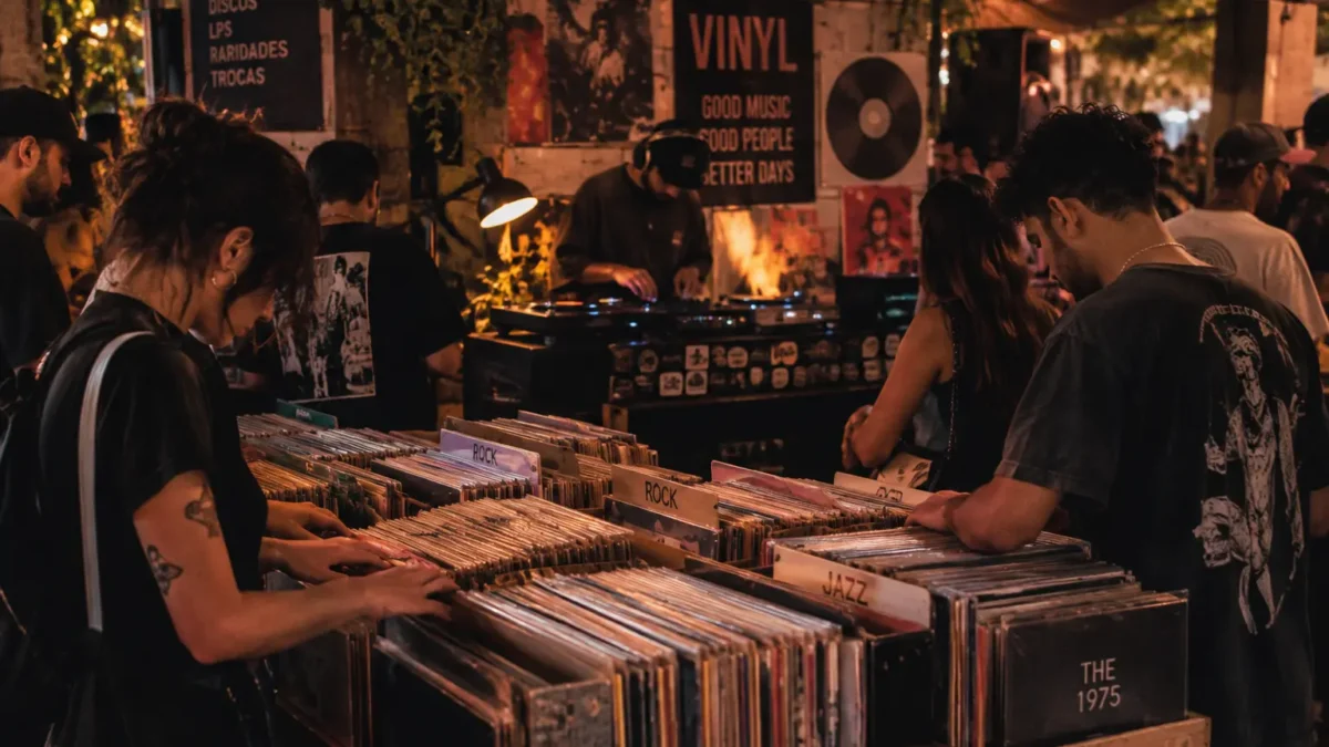 Goiânia terá shows e discotecagem em vinil neste sábado