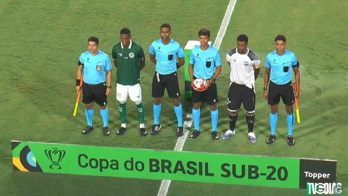 Goiás vence o Ceará, mas acaba sendo eliminado da Copa do Brasil Sub-20