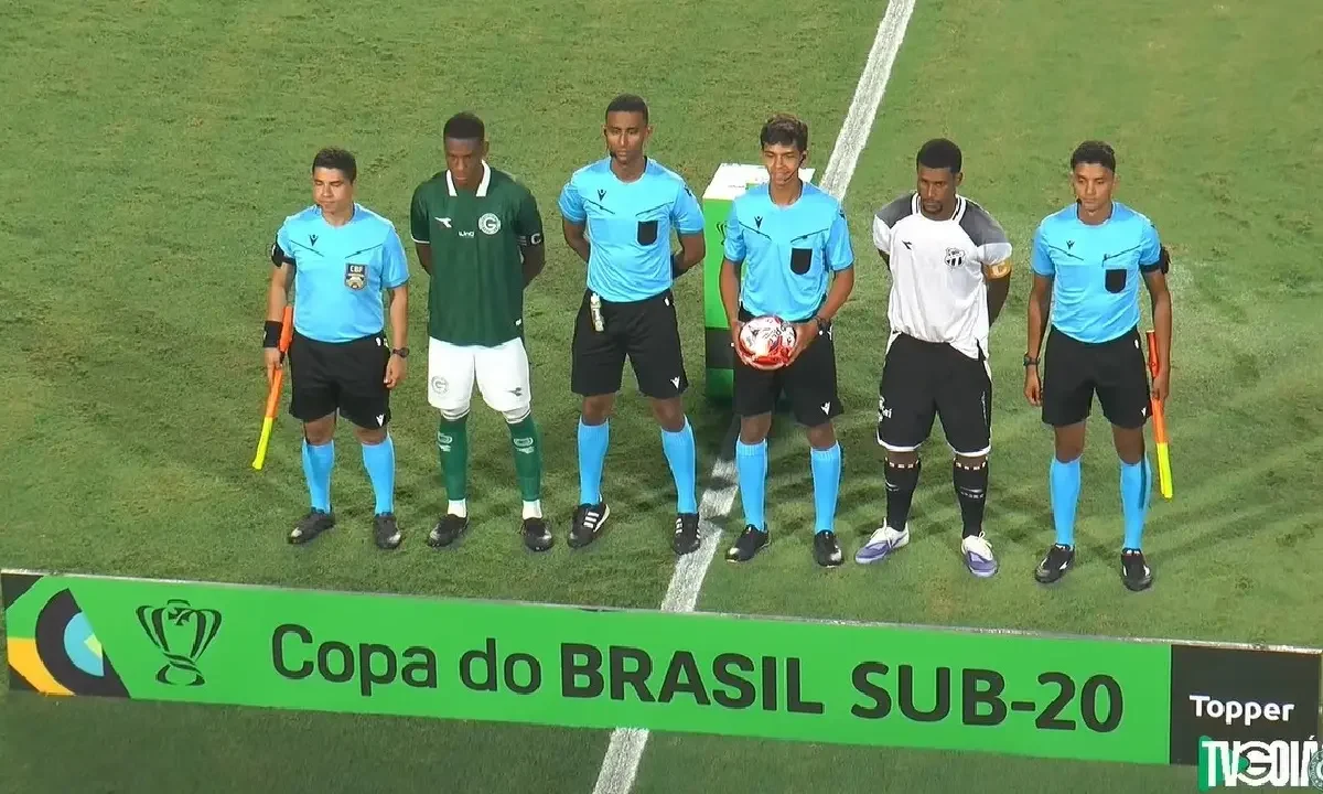 Goiás vence o Ceará, mas acaba sendo eliminado da Copa do Brasil Sub-20