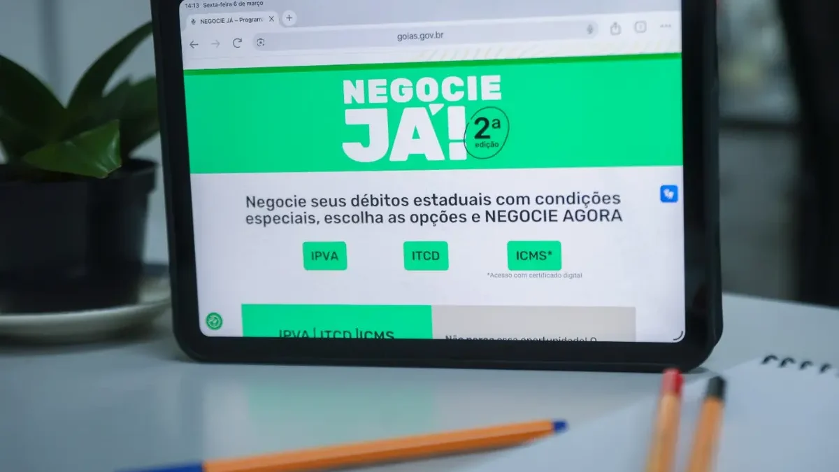 Governo de Goiás amplia programa de negociação de dívidas relacionadas a impostos estaduais