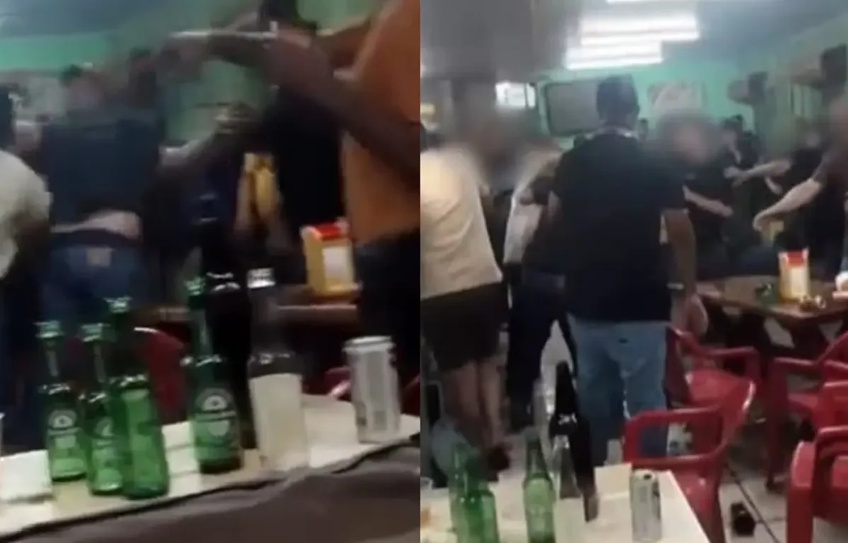Gravação de clipe termina em briga generalizada em bar de Hidrolândia