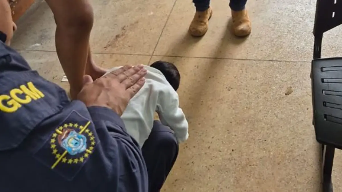 Guarda Civil salva recém-nascida de 3 dias que engasgou por refluxo: “questão de segundos”