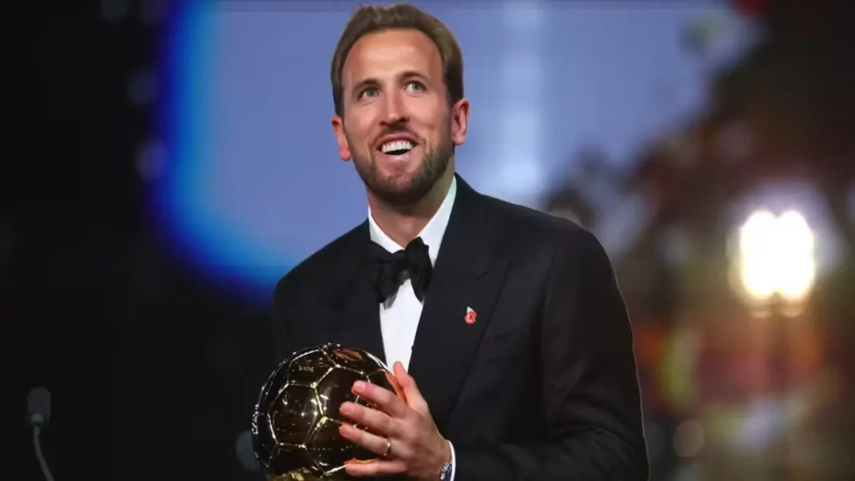 Harry Kane é eleito o melhor jogador do mundo em 2026 e fatura a Bola de Ouro
