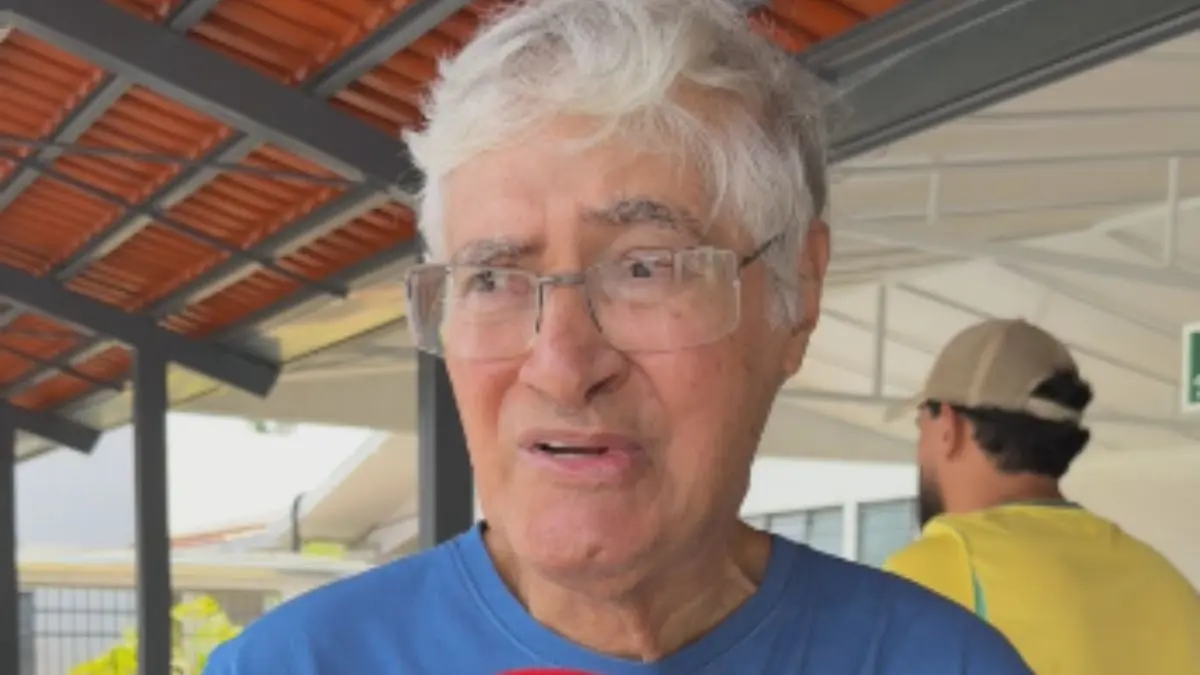 Idoso que vota em Goiânia lamenta: ‘pensei que fosse deixar um Brasil melhor pro meu neto’