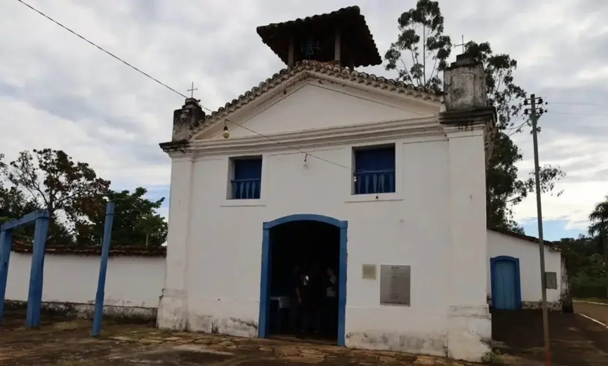 Igreja de 300 anos, a mais antiga de Goiás, passará por restauração