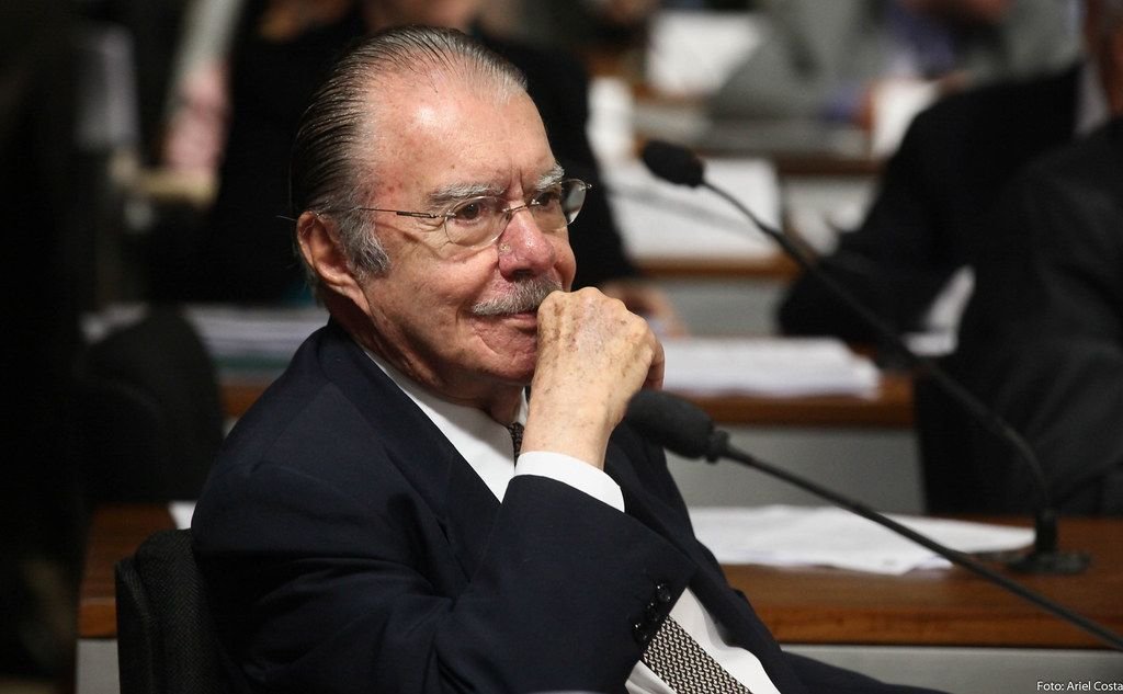 José Sarney passa por cirurgia após obstrução intestinal no Maranhão