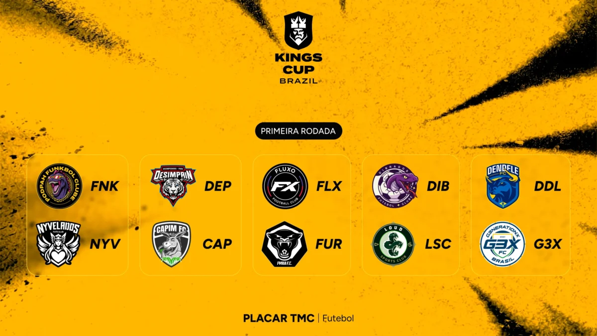 Kings Cup Brasil: veja horários e onde assistir à 1ª rodada