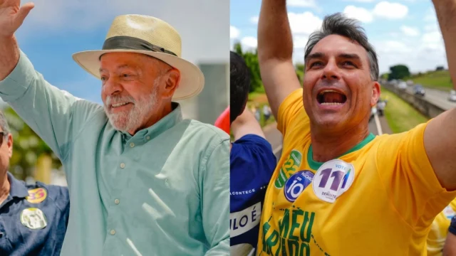 Lula e Flávio Bolsonaro têm agendas em SP neste domingo de olho no voto paulistano