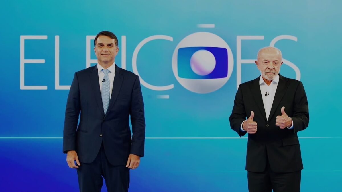 Lula e Flávio Bolsonaro travam último debate presidencial do segundo turno das Eleições 2026