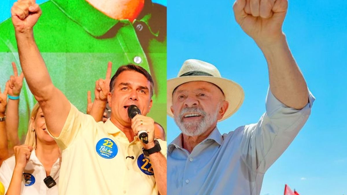 Lula e Flávio iniciam campanha de rua para o segundo turno