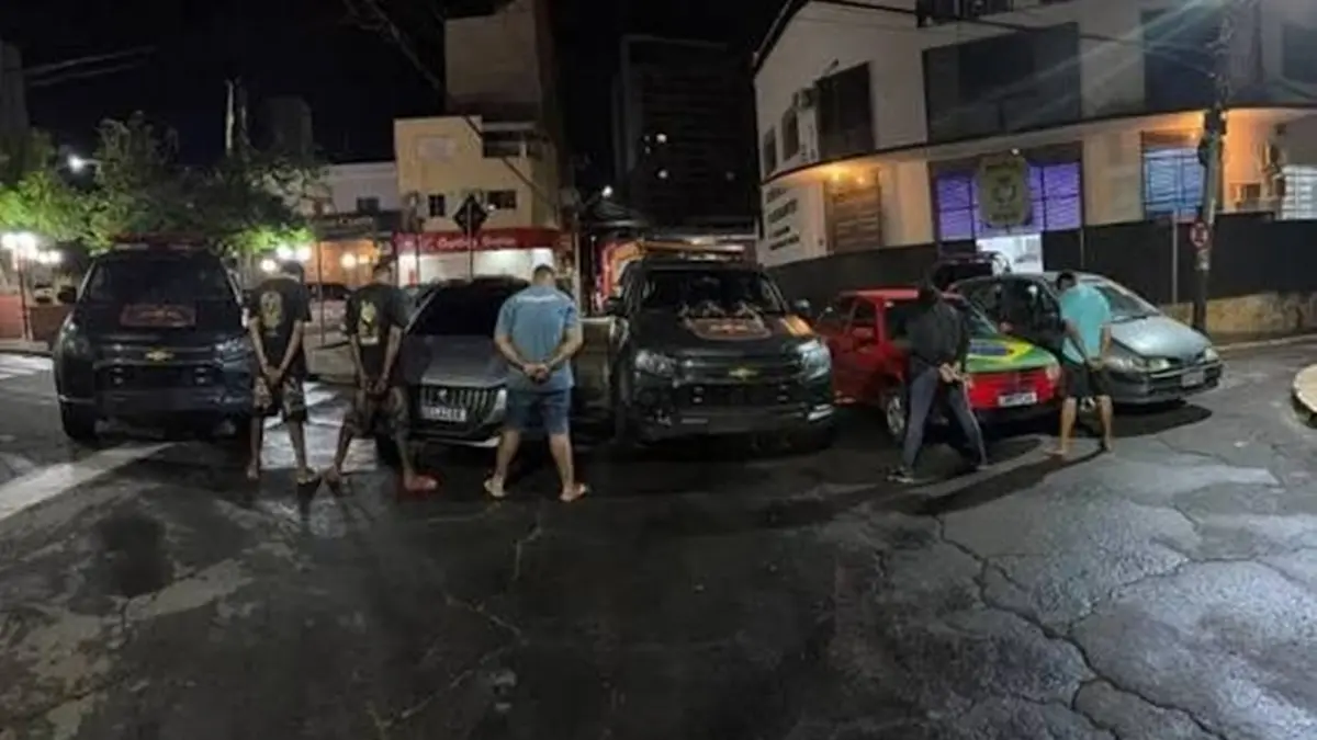 Megaoperação prende 5 envolvidos em assassinatos e tentativas de homicídio em Anápolis
