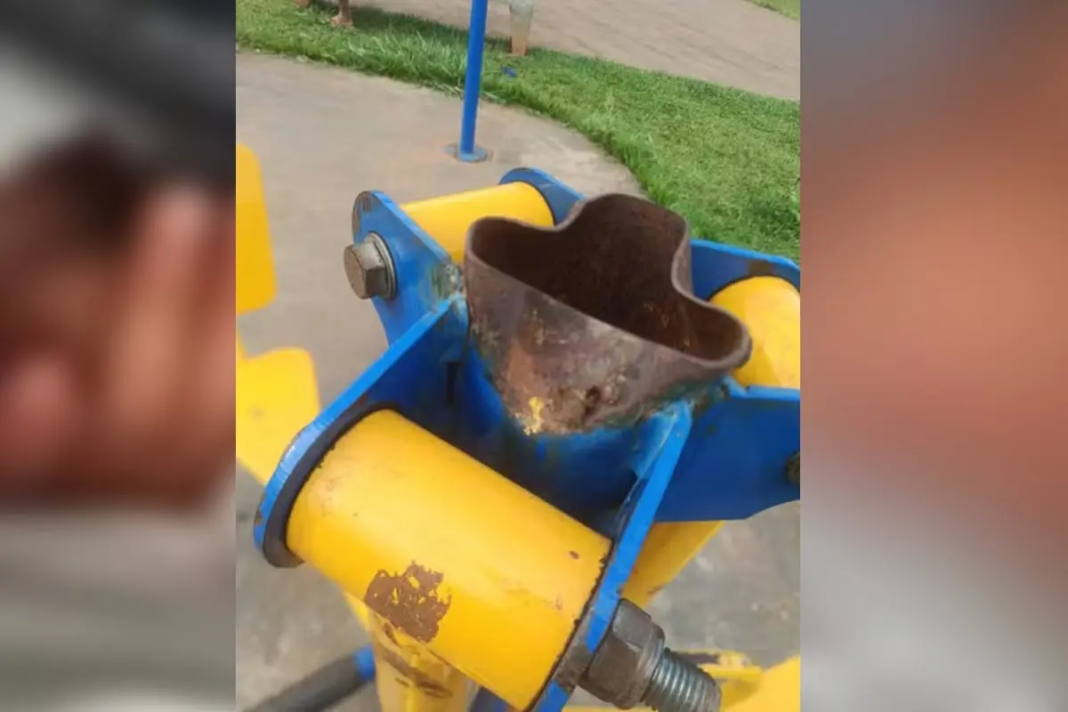 Menino de 6 anos perde parte de dedo após acidente em aparelho de ginástica em Itaberaí
