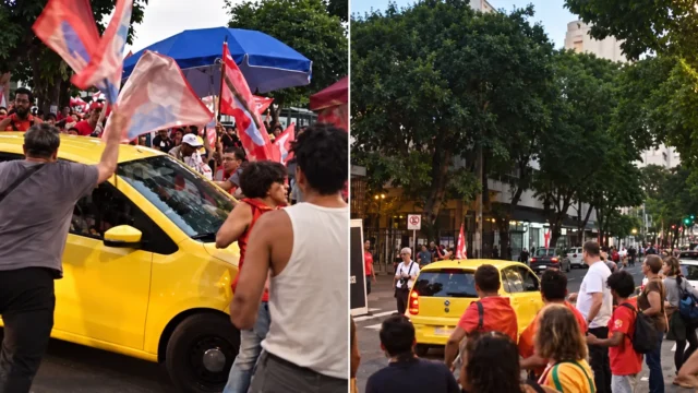 Motorista atropela idoso em ato pró-Lula no Centro de BH e é preso por tentativa de homicídio