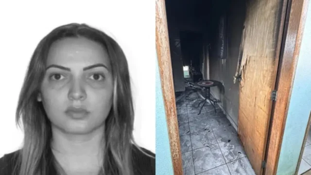 Mulher é morta a facadas e tem kitnet incendiada em Anápolis