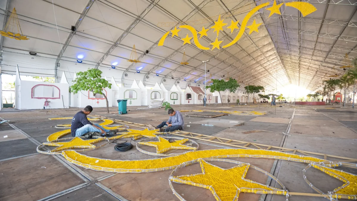 Natal do Bem 2026: montagem do evento impulsiona economia e gera empregos no CCON