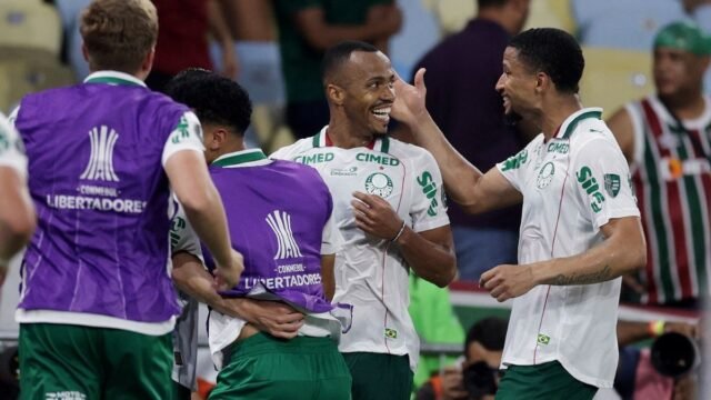 Palmeiras vence o Fluminense por 2 a 1 no Maracanã pela semifinal da Libertadores