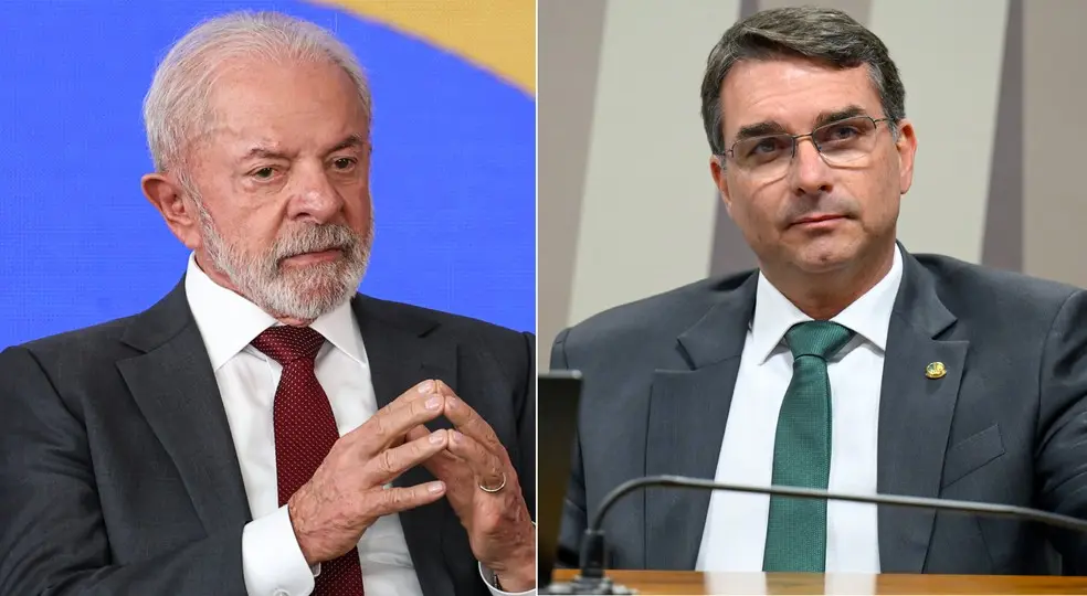 Pesquisa Atlas: Flávio Bolsonaro tem 52,8% contra 47,2% de Lula no 2º turno