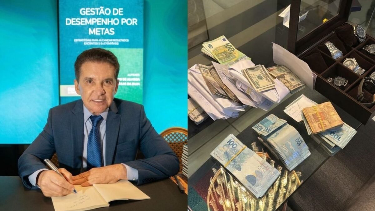 PF deflagra operação contra TCE-MT, prende presidente e apreende carros, relógios e dinheiro em espécie