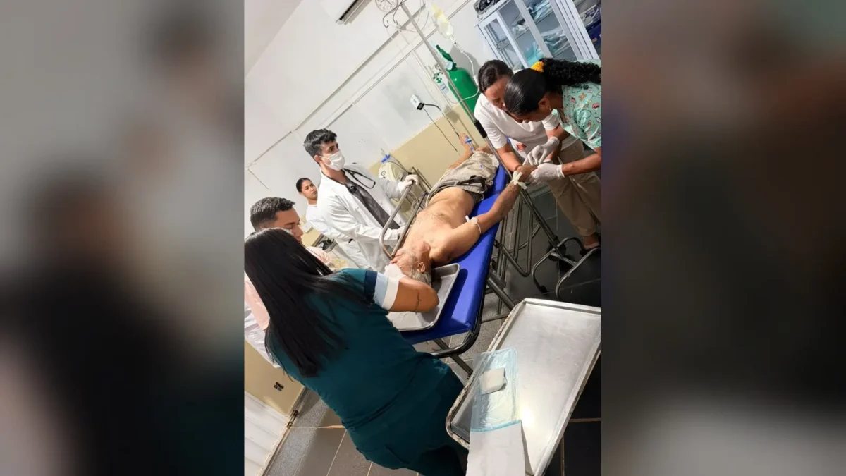 PMs ouvem gritos de socorro e encontram homem ferido após queda de ponte em Goiás