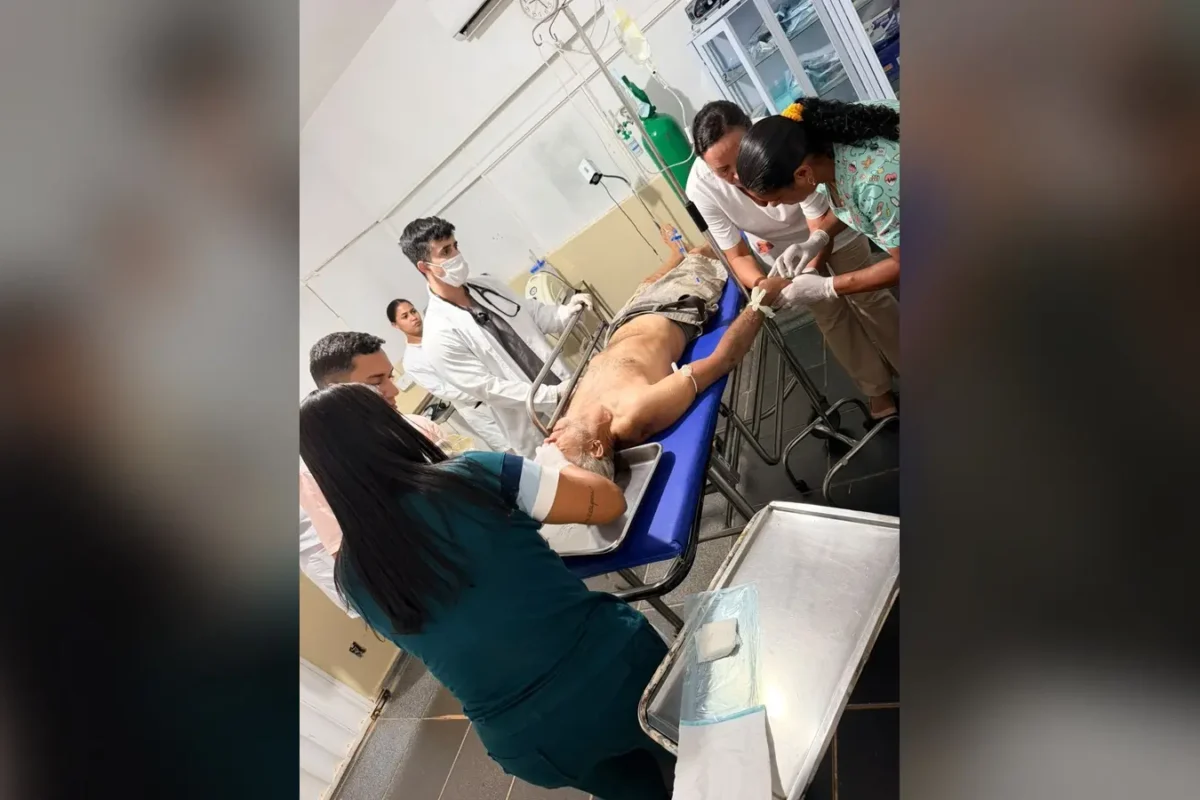 PMs ouvem gritos de socorro e encontram homem ferido após queda de ponte em Goiás