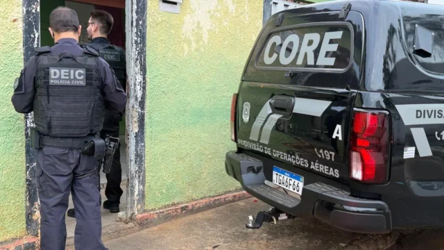 Polícia prende 36 alvos suspeitos de ligação com o tráfico em Goiás