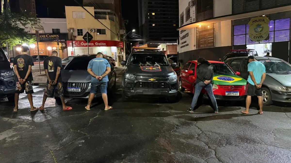 Presos em Anápolis são investigados por crimes no Rio de Janeiro