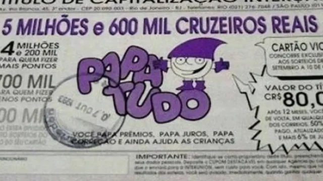 Quase 30 anos depois, credores do Papa-Tudo podem consultar valores a receber
