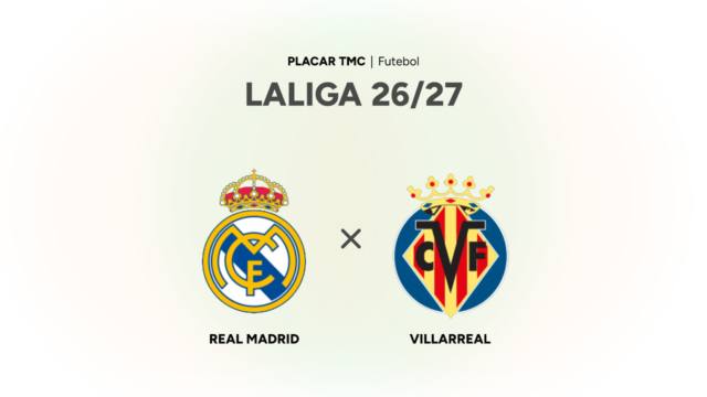 Real Madrid x Villarreal: onde assistir ao vivo e horário | LaLiga 2026/27