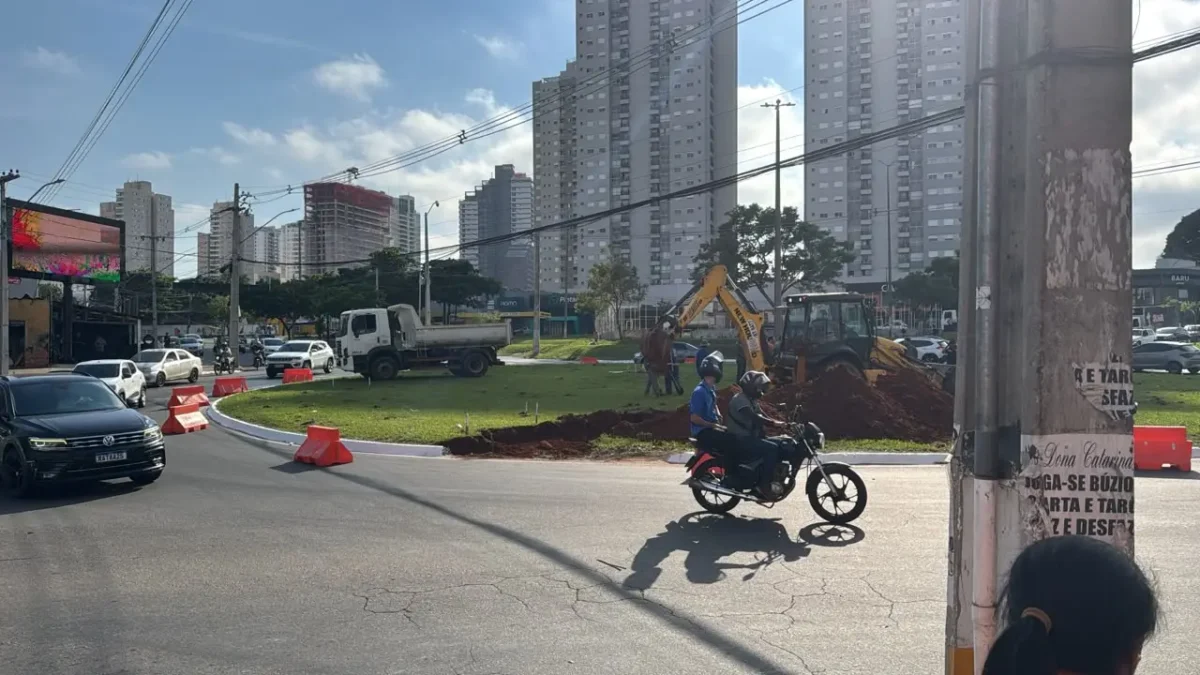 Rotatória da Transbrasiliana com Feira de Santana será alterada com novos semáforos em Goiânia