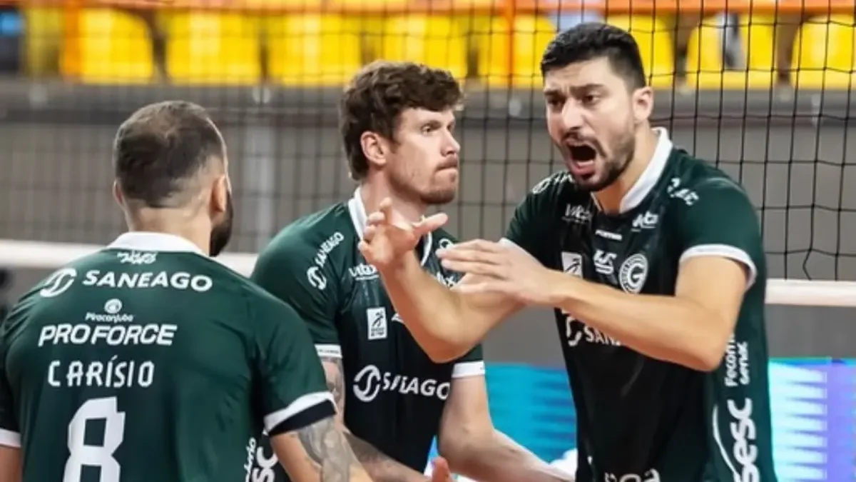 Saneago Goiás Vôlei estreia na Superliga Masculina de Vôlei nesta terça; veja onde assistir
