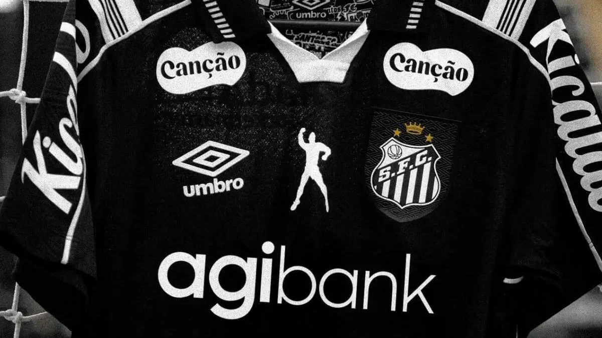 Santos anuncia Agibank como novo patrocinador máster até o fim do ano