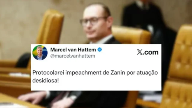 Senadores anunciam pedido de impeachment de Zanin após decisão que prorrogou votação